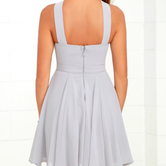 Lulus Forevermore Skater Dress - Picture 3 of 6